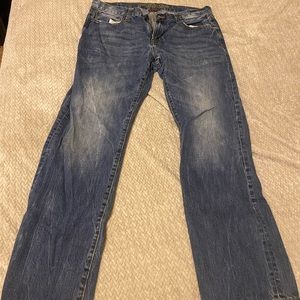 Washed Style Denim Jeans
